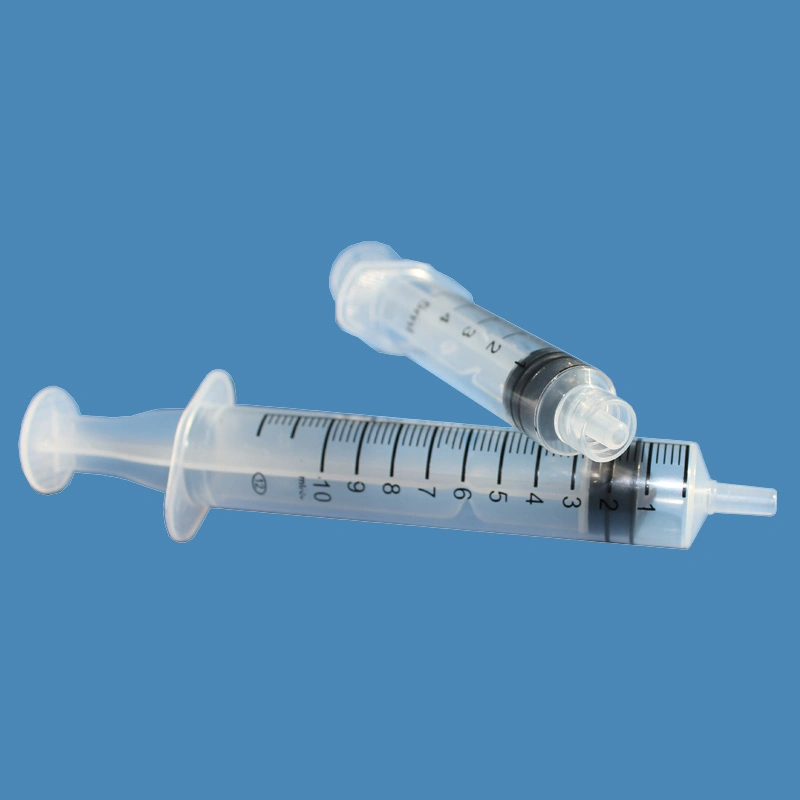 Disposable Medical Equipment Insulin Steroid Instruments Plastic 3-Parts Sterile Syringe in Lock Luer Slip
