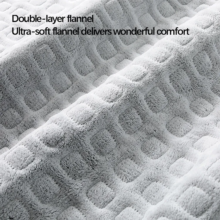 New Design Flannel Electric Warm Soft Heating Blanket for Winter