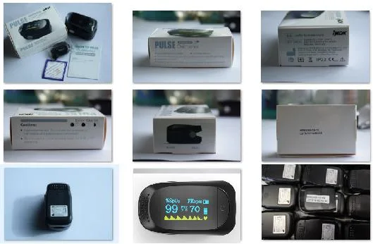 Medical CE Blood Oxygen Testing Equipment OLED SpO2 Fingertip Pulse Oximeter Household Medical Devices